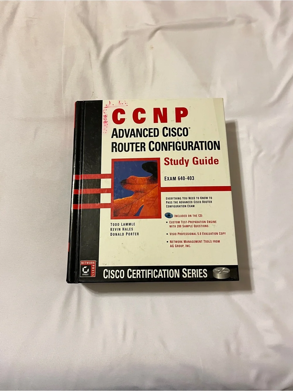 (Original $49.99) Sybex CCNP Advanced Cisco Router Configuration Study Guide CD